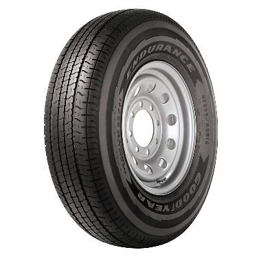 RT RT3391 - Endurance Goodyear Tire & Rim ST205/75R15 LRD White 4.27