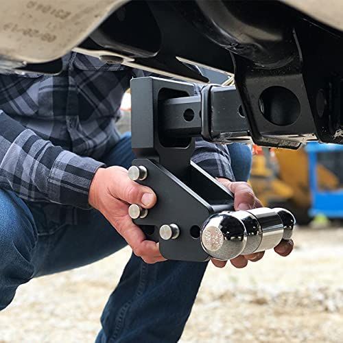 BW TS10066BMP - Tow & Stow Adjustable Ball Mount 1-7/8"X2" X 2-5/16"- 4.5" Drop, 5.5" Rise