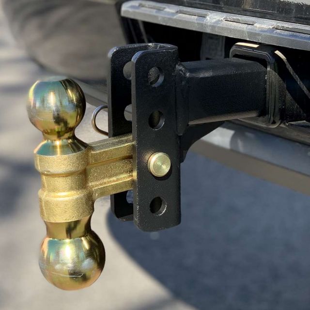 Advance Engineering 10003 - Adjustable Ball Mount - 2" and 2-5/16" Dual Ball