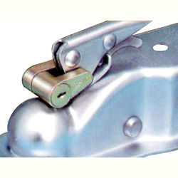 TRAILER COUPLER LOCK, BRASS