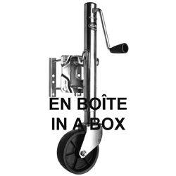 UTILITY TRAILER JACK 1K, BOLT-ON, SIDEWIND