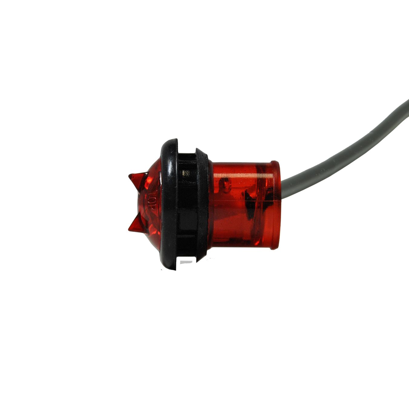 Uni-Bond LED0700R - 0.75" Round Side Marker LED Light Red