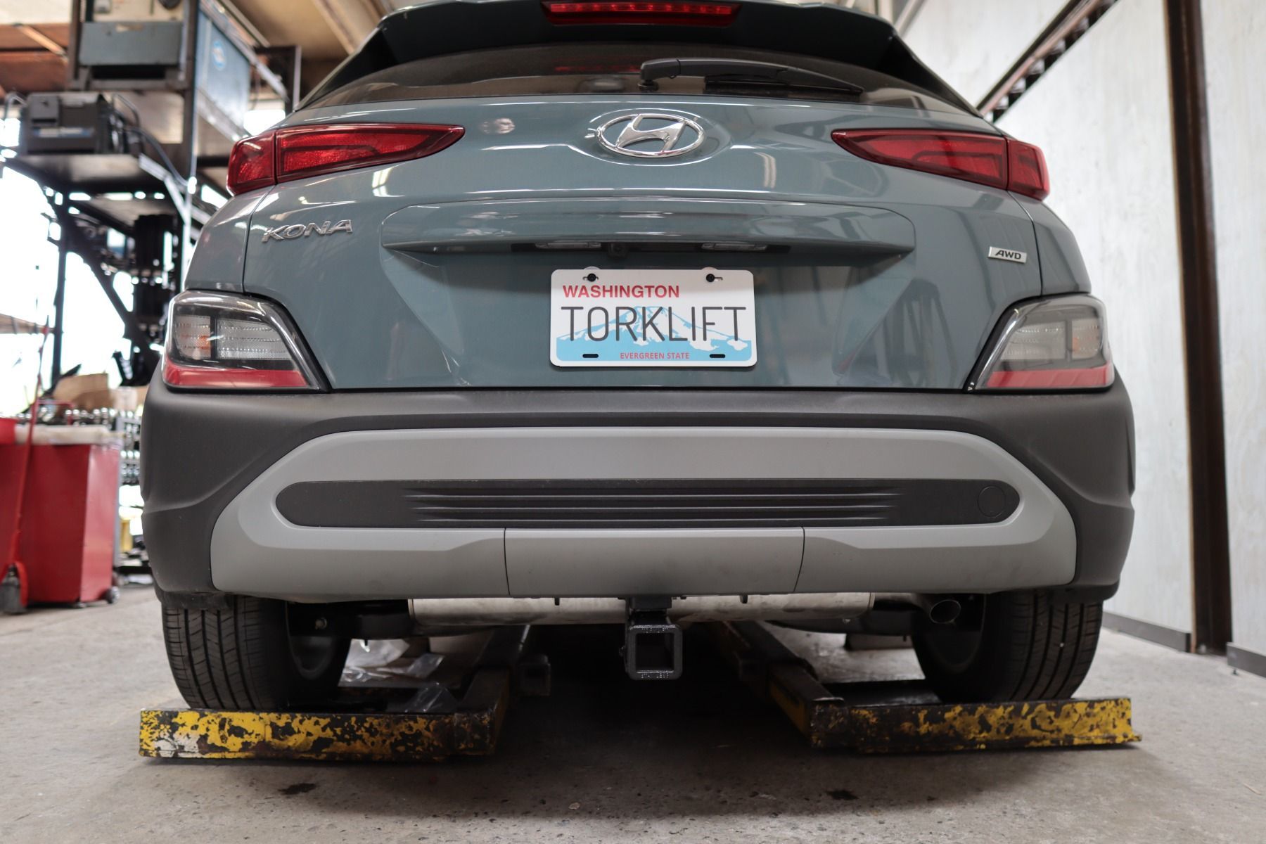 Torklift® • X6006S • EcoHitch • Stainless Steel Trailer Hitches • Hyundai Kona 22-23 (2")