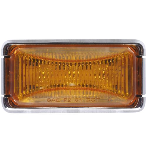 LED MARKER LIGHT MINI CHROME, AMBER