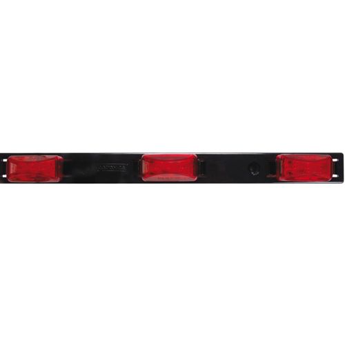 FLEETCOUNT LED ID LIGHT BAR PLASTIC, RED