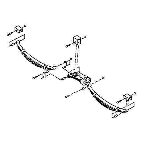 3.5-6K TANDEM AXLE DOUBLE EYE