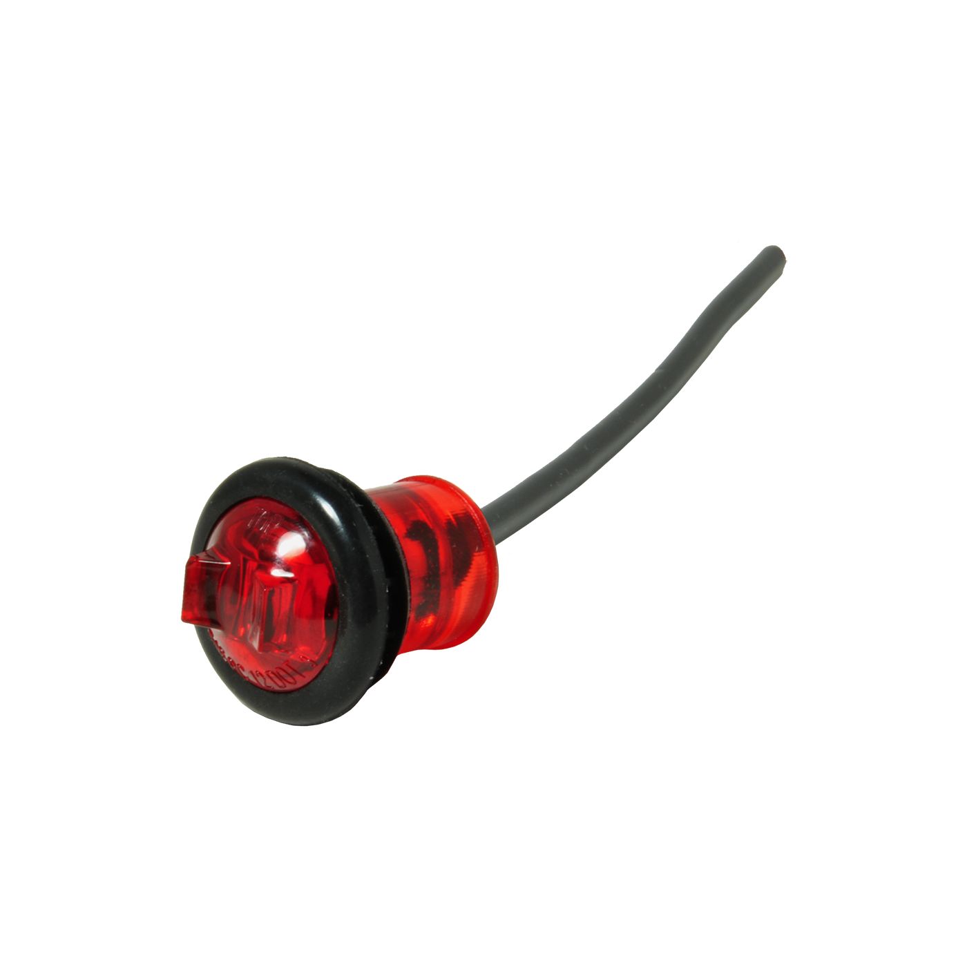 Uni-Bond LED0700R - 0.75"  Round Side Marker LED Light Red