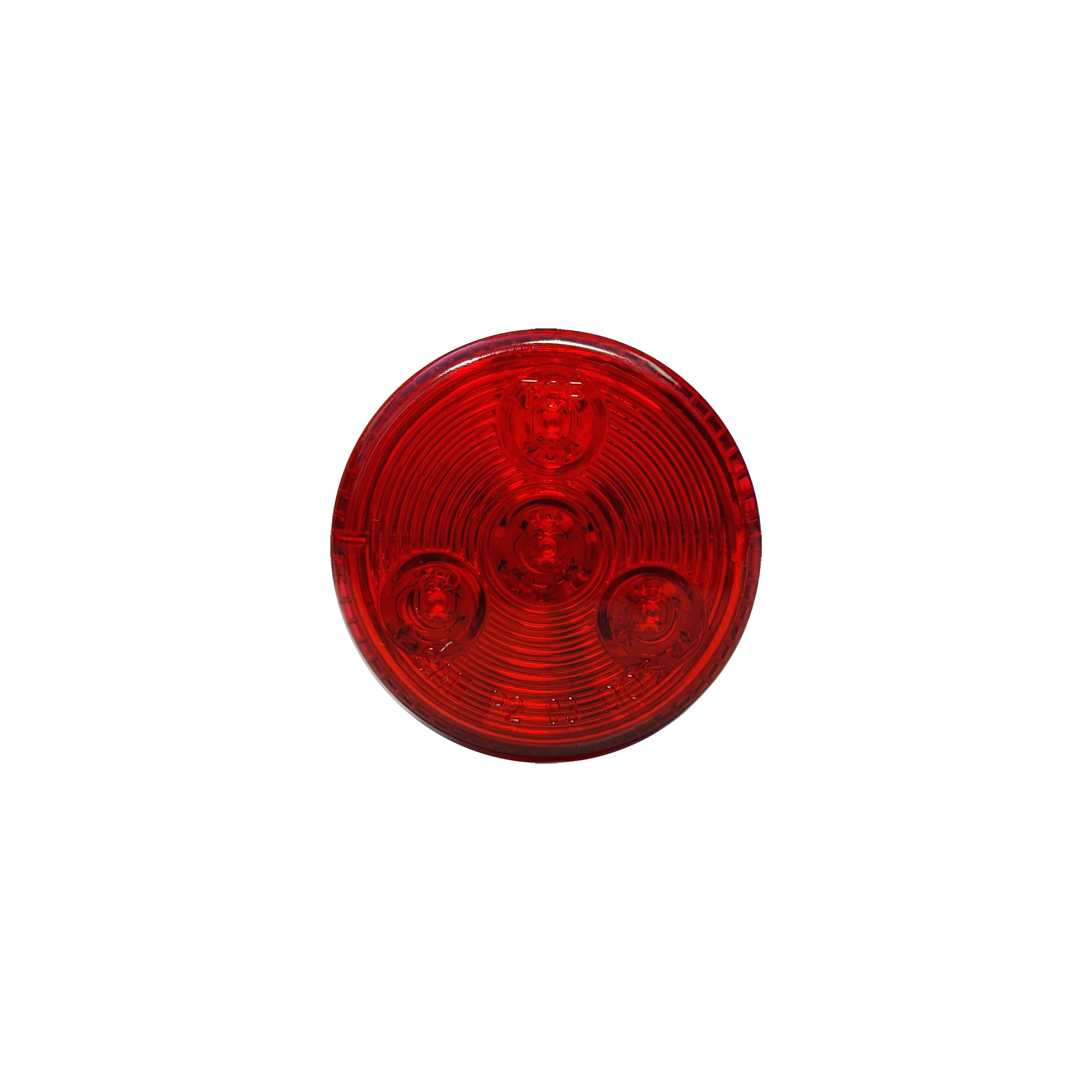 Uni-Bond LED2000-4R - 2" Round Side Marker 4 x LED Light Red