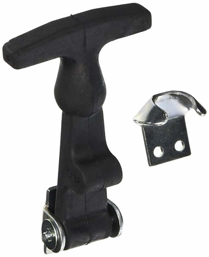 4-7/8" EASY GRIP RUBBER HOOD CATCH WITH U-BRACKET